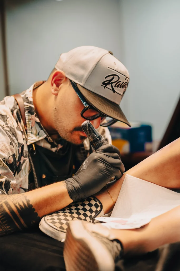 Tyson 18b Tattoo Illustrative Blackwork Las Vegas