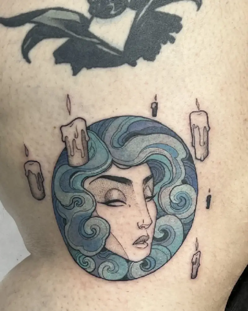 Custom color tattoo 18b Tattoo Arts District - By Tyson 18b Tattoo