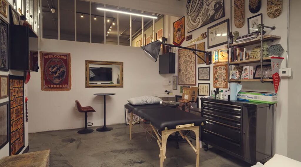 18B Tattoo Interior | Clean Professional Tattooing 18b Arts District
